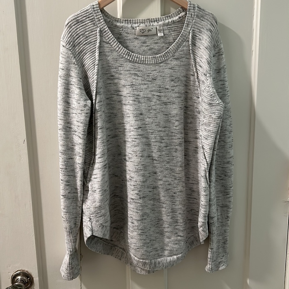 Large gray RD style sweater